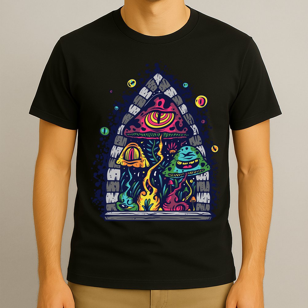 Trippy Mushrooms T-Shirt