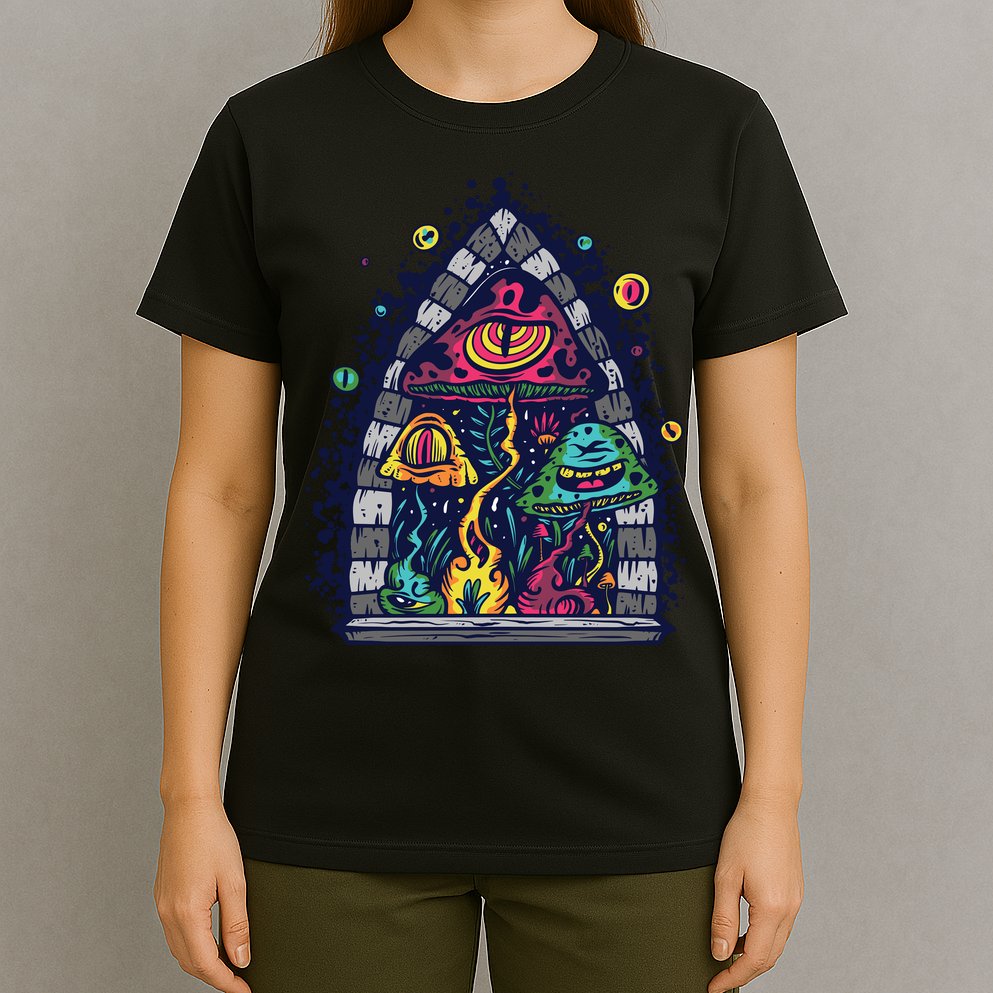 Trippy Mushrooms T-Shirt