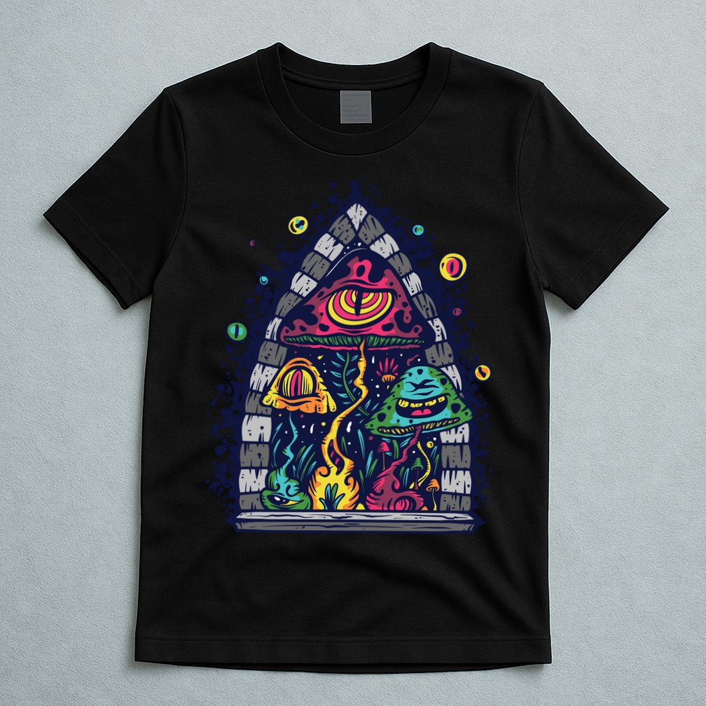 Trippy Mushrooms T-Shirt