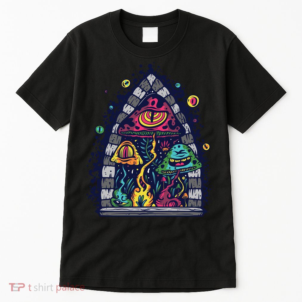 Trippy Mushrooms Tall T-Shirt