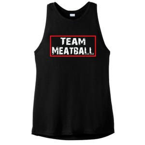 Team Meatball Ladies PosiCharge Tri-Blend Wicking Tank