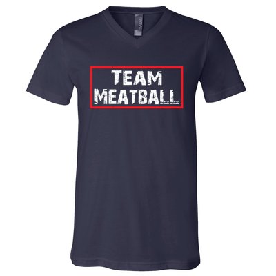 Team Meatball V-Neck T-Shirt