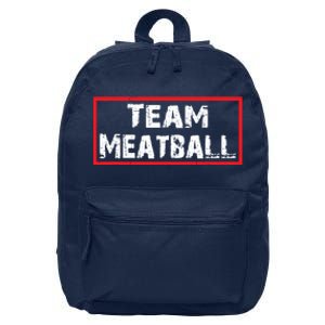 Team Meatball 16 in Basic Backpack