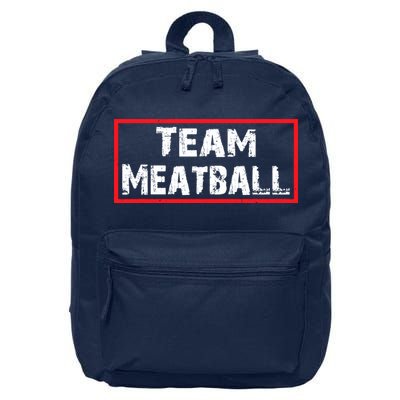 Team Meatball 16 in Basic Backpack