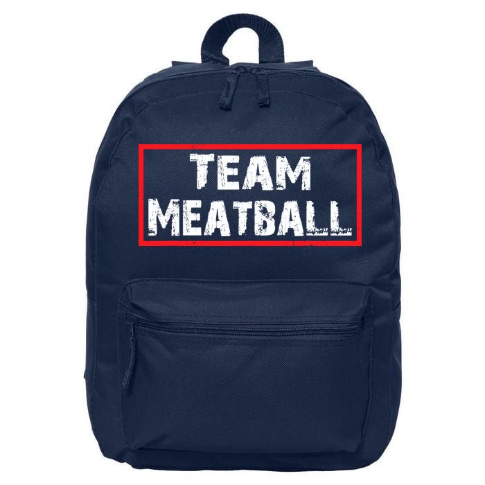 Team Meatball 16 in Basic Backpack