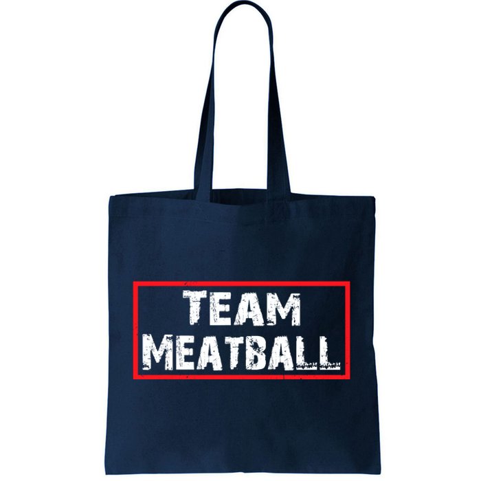 Team Meatball Tote Bag