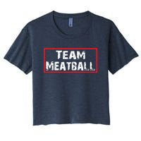 Team Meatball Women's Crop Top Tee