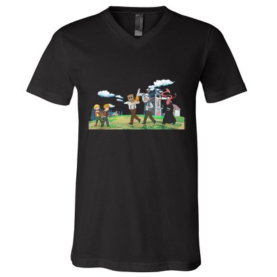 The Masterpiece Theater V-Neck T-Shirt