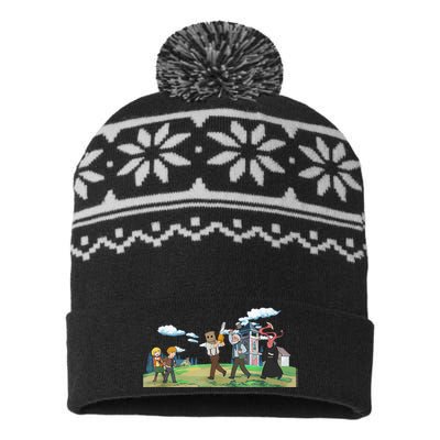 The Masterpiece Theater USA-Made Snowflake Beanie