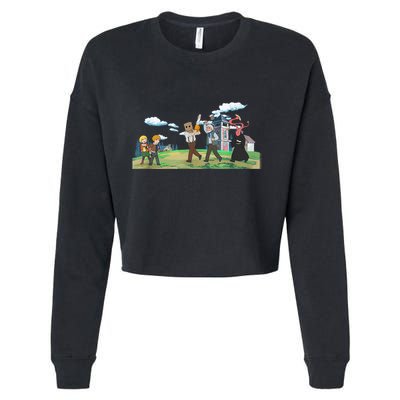 The Masterpiece Theater Cropped Pullover Crew