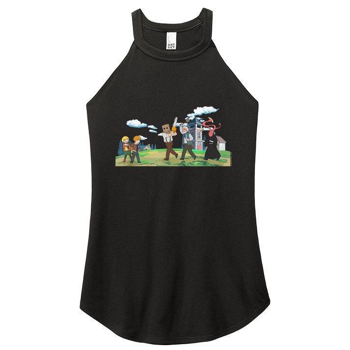 The Masterpiece Theater Women's Perfect Tri Rocker Tank