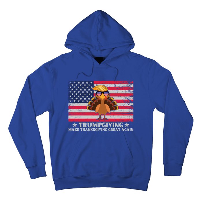 Trumpgivnig Make Thanksgiving Great Again Partyturkey Flag Cool Gift Hoodie