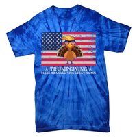 Trumpgivnig Make Thanksgiving Great Again Partyturkey Flag Cool Gift Tie-Dye T-Shirt