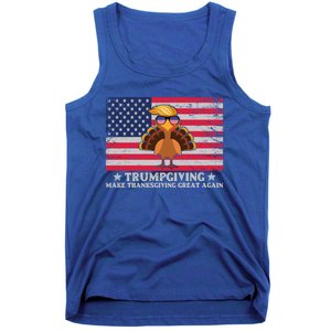 Trumpgivnig Make Thanksgiving Great Again Partyturkey Flag Cool Gift Tank Top