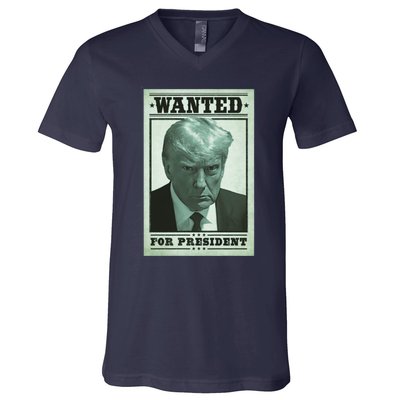 Trump Mugshot V-Neck T-Shirt