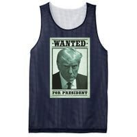 Trump Mugshot Mesh Reversible Basketball Jersey Tank