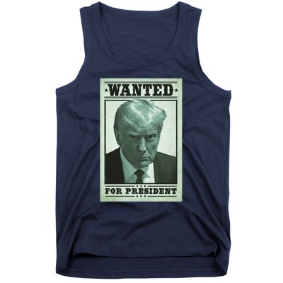 Trump Mugshot Tank Top