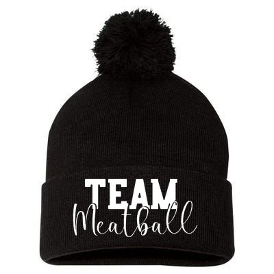 Team Meatball Pom Pom 12in Knit Beanie