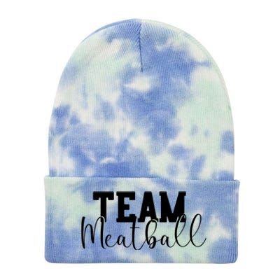 Team Meatball Tie Dye 12in Knit Beanie