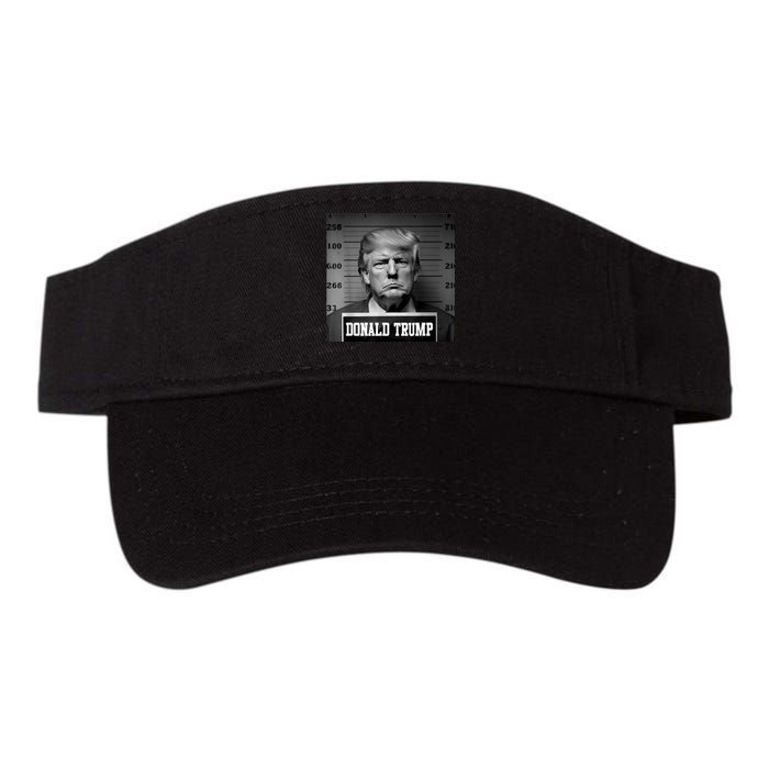 Trump Mugshot Trump Mug Shot Trending Valucap Bio-Washed Visor