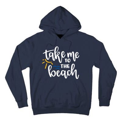 Take Me To The Beach Cute Vacation Tall Hoodie