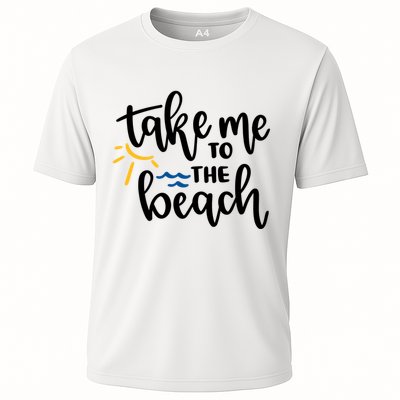 Take Me To The Beach Cute Vacation Performance Shirt