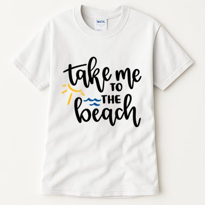Take Me To The Beach Cute Vacation Tall T-Shirt