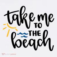Take Me To The Beach Cute Vacation Adult Drive Performance Visor