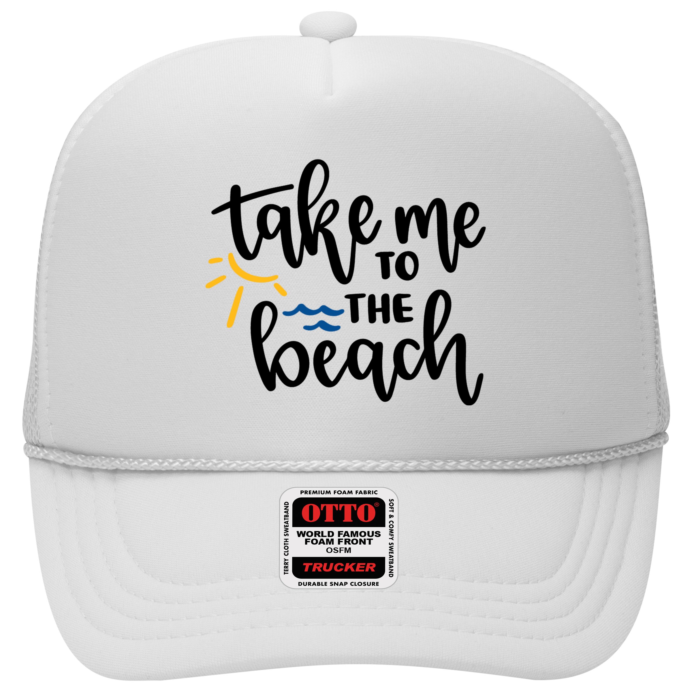 Take Me To The Beach Cute Vacation Hat