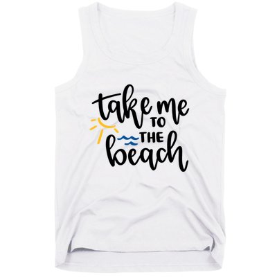 Take Me To The Beach Cute Vacation Tank Top