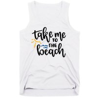 Take Me To The Beach Cute Vacation Tank Top