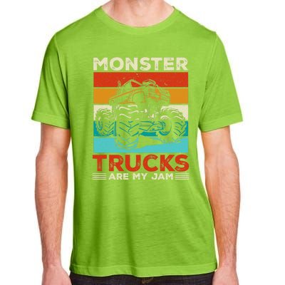 Toddler Monster Truck Are My Jam Costume Wo Boys Girls Premium Adult ChromaSoft Performance T-Shirt