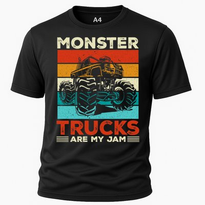 Toddler Monster Truck Are My Jam Costume Wo Boys Girls Premium Cooling Performance Crew T-Shirt