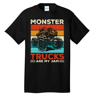 Toddler Monster Truck Are My Jam Costume Wo Boys Girls Premium Tall T-Shirt