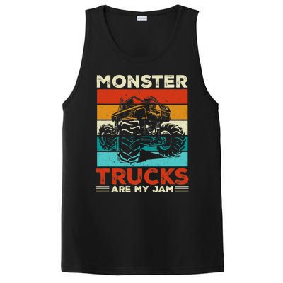 Toddler Monster Truck Are My Jam Costume Wo Boys Girls Premium PosiCharge Competitor Tank