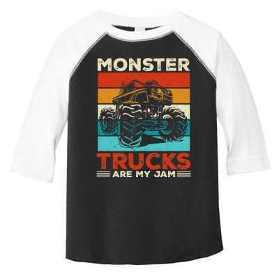 Toddler Monster Truck Are My Jam Costume Wo Boys Girls Premium Toddler Fine Jersey T-Shirt