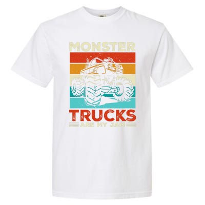 Toddler Monster Truck Are My Jam Costume Wo Boys Girls Premium Garment-Dyed Heavyweight T-Shirt