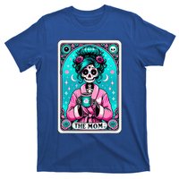 The Mom Tarot Card Skeleton Witch Mom Skull T-Shirt