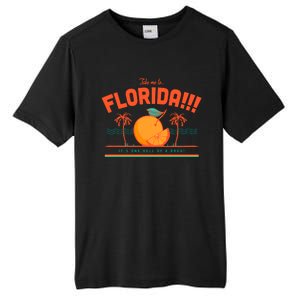 Take Me To Florida Ttpd Album Tall Fusion ChromaSoft Performance T-Shirt