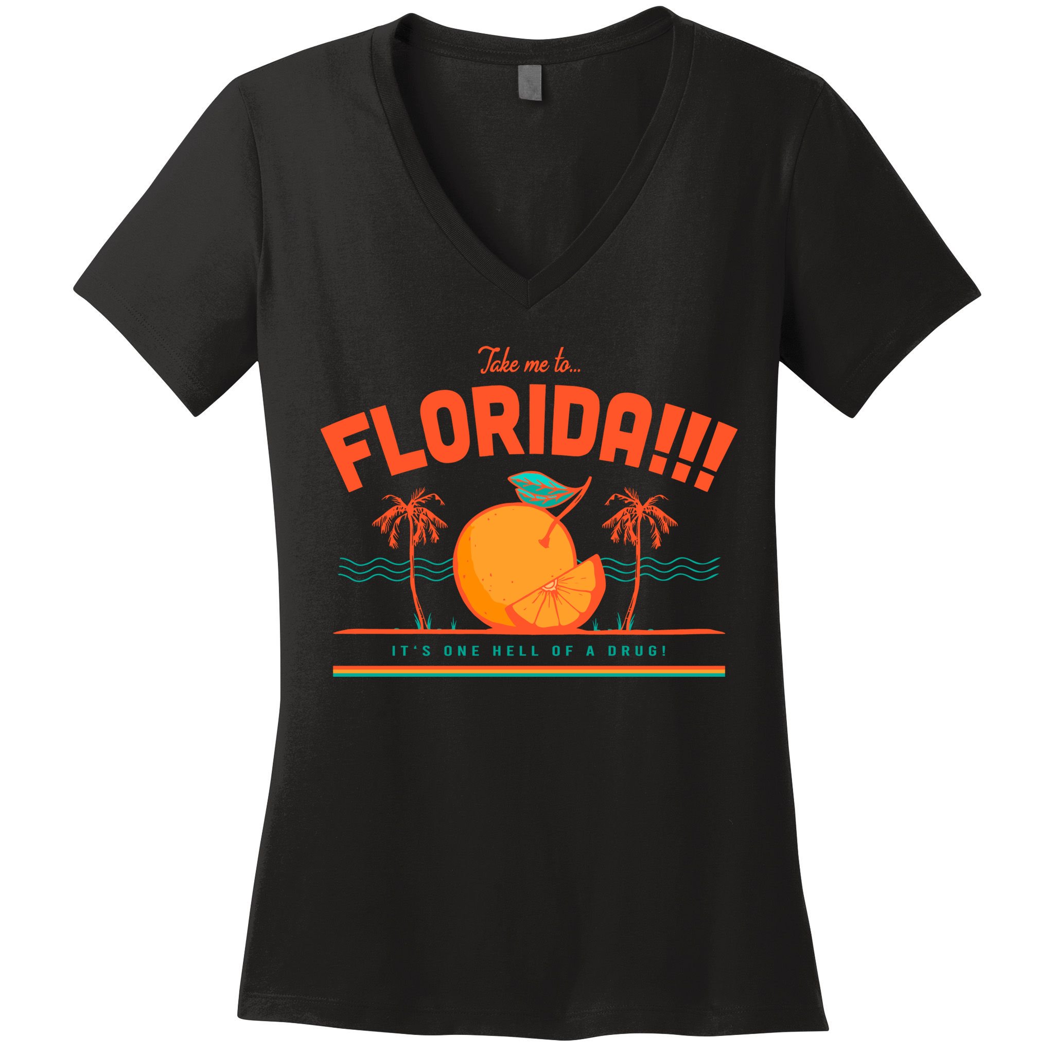 Take Me To Florida Ttpd Album Women's V-Neck T-Shirt