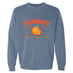 Take Me To Florida Ttpd Album Garment-Dyed Sweatshirt