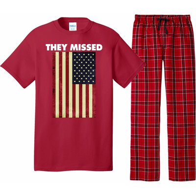 They Missed Trump Rally Shooting Gun Shot Pajama Set