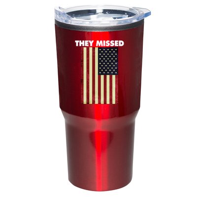 They Missed Trump Rally Shooting Gun Shot Tumbler