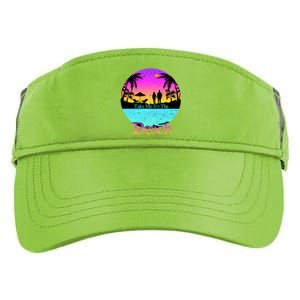 Take Me To The Beach With A Summer Couple Adult Drive Performance Visor