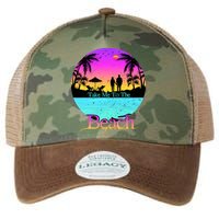 Take Me To The Beach With A Summer Couple Legacy Tie Dye Trucker Hat
