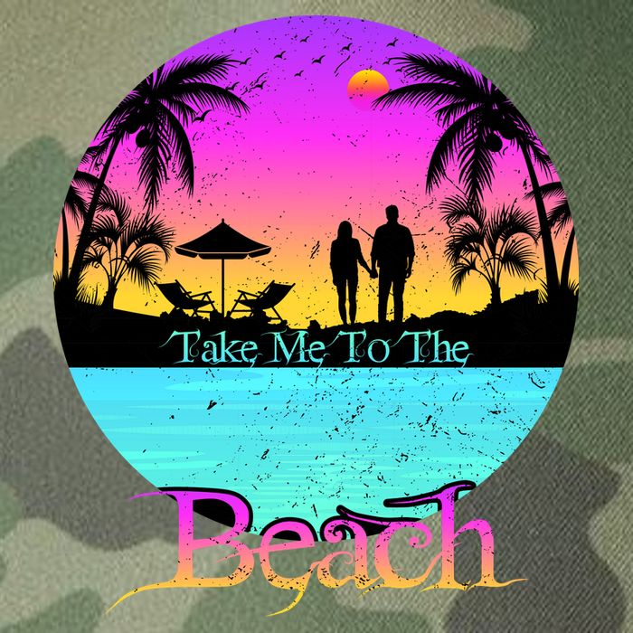 Take Me To The Beach With A Summer Couple Legacy Tie Dye Trucker Hat