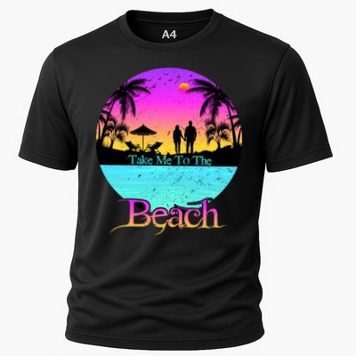 Take Me To The Beach With A Summer Couple Performance Shirt