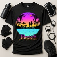 Take Me To The Beach With A Summer Couple Cooling Performance Crew T-Shirt