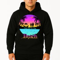 Take Me To The Beach With A Summer Couple Hoodie