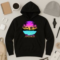 Take Me To The Beach With A Summer Couple Hoodie